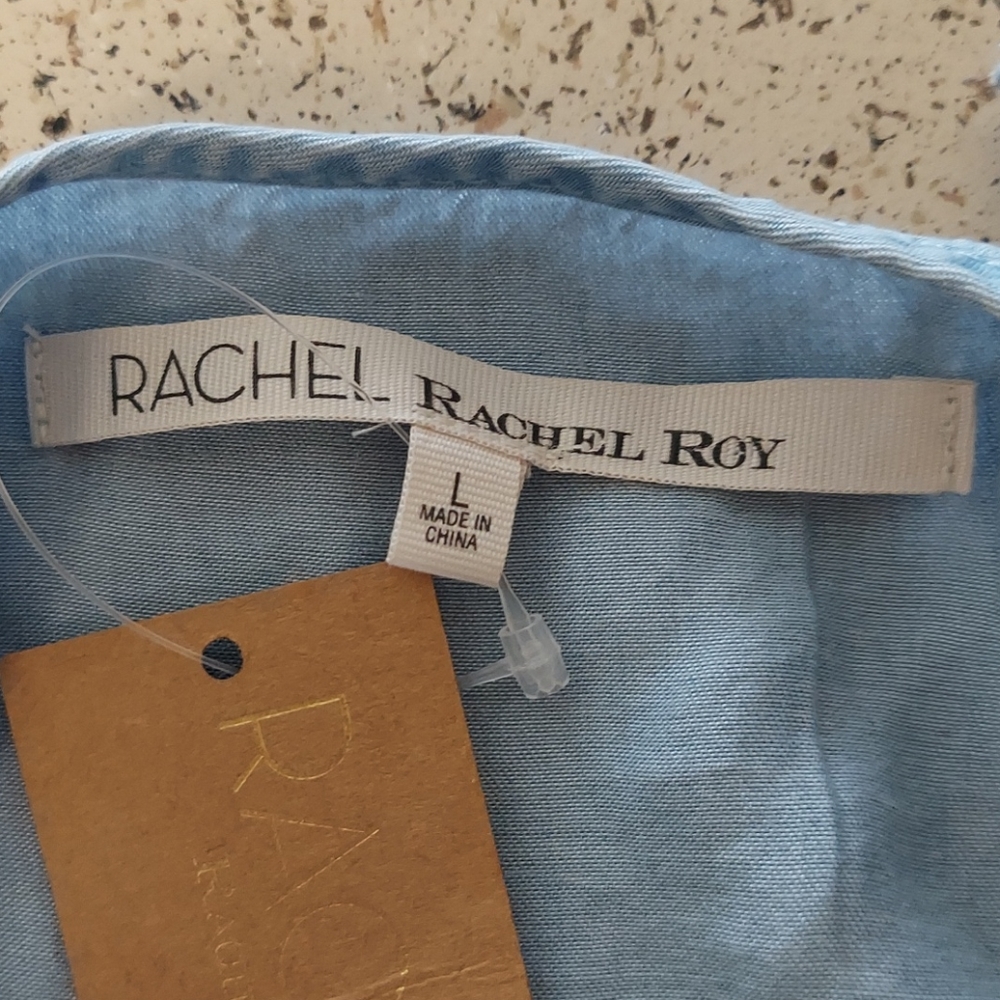 Rachel Roy Cold Shoulder Ruffle Top - Picture 8 of 10